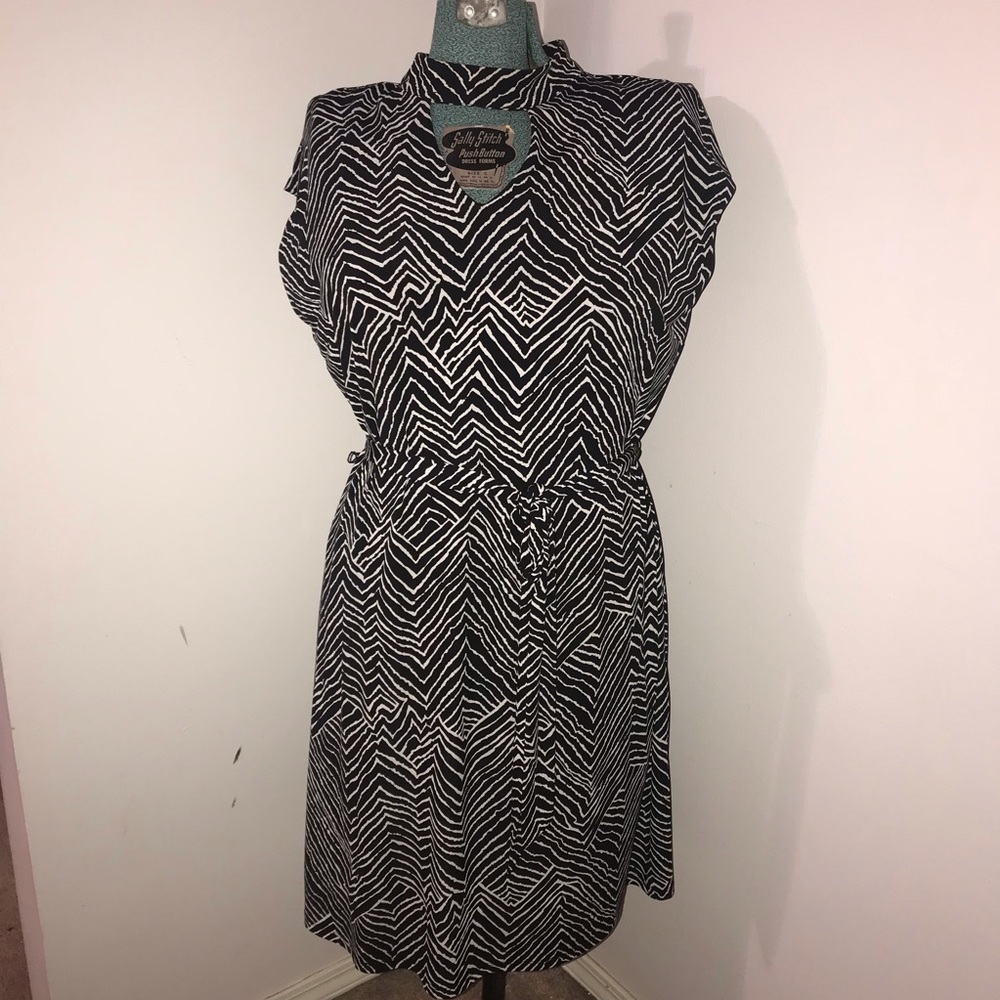 Zebra Print Dress